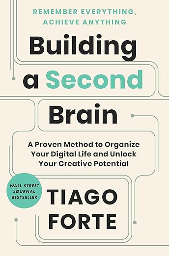 Building a Second Brain: A Proven Method to Organize Your Digital Life and Unlock Your Creative Potential cover