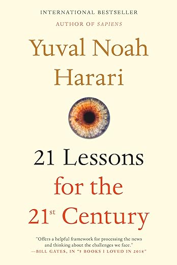 21 Lessons for the 21st Century cover